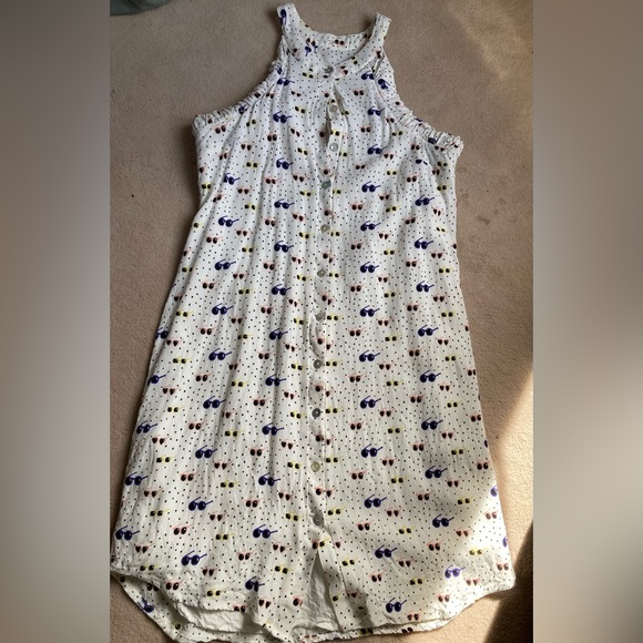 Anthropologie Larke Lucretia Sunglass Print Dress - size XS - Picture 2 of 7